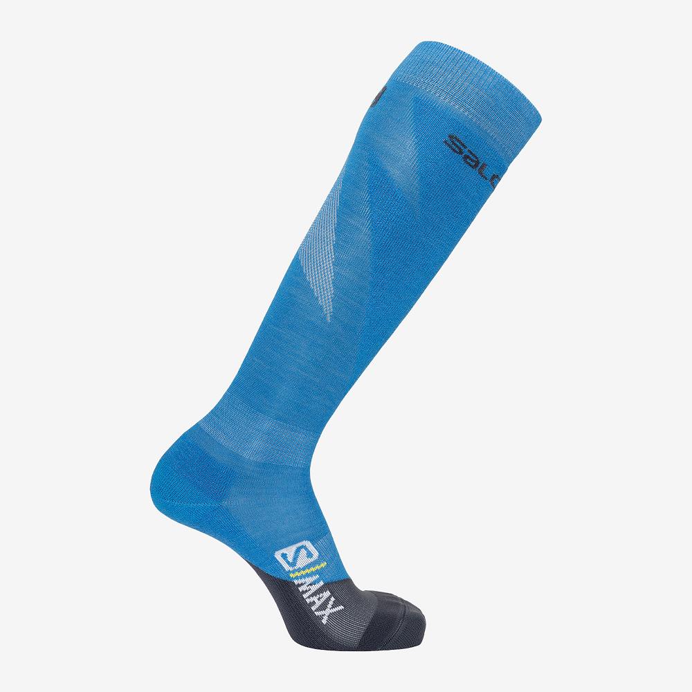 Salomon Israel S MAX M - Mens Socks - Blue (EBGS-16487)